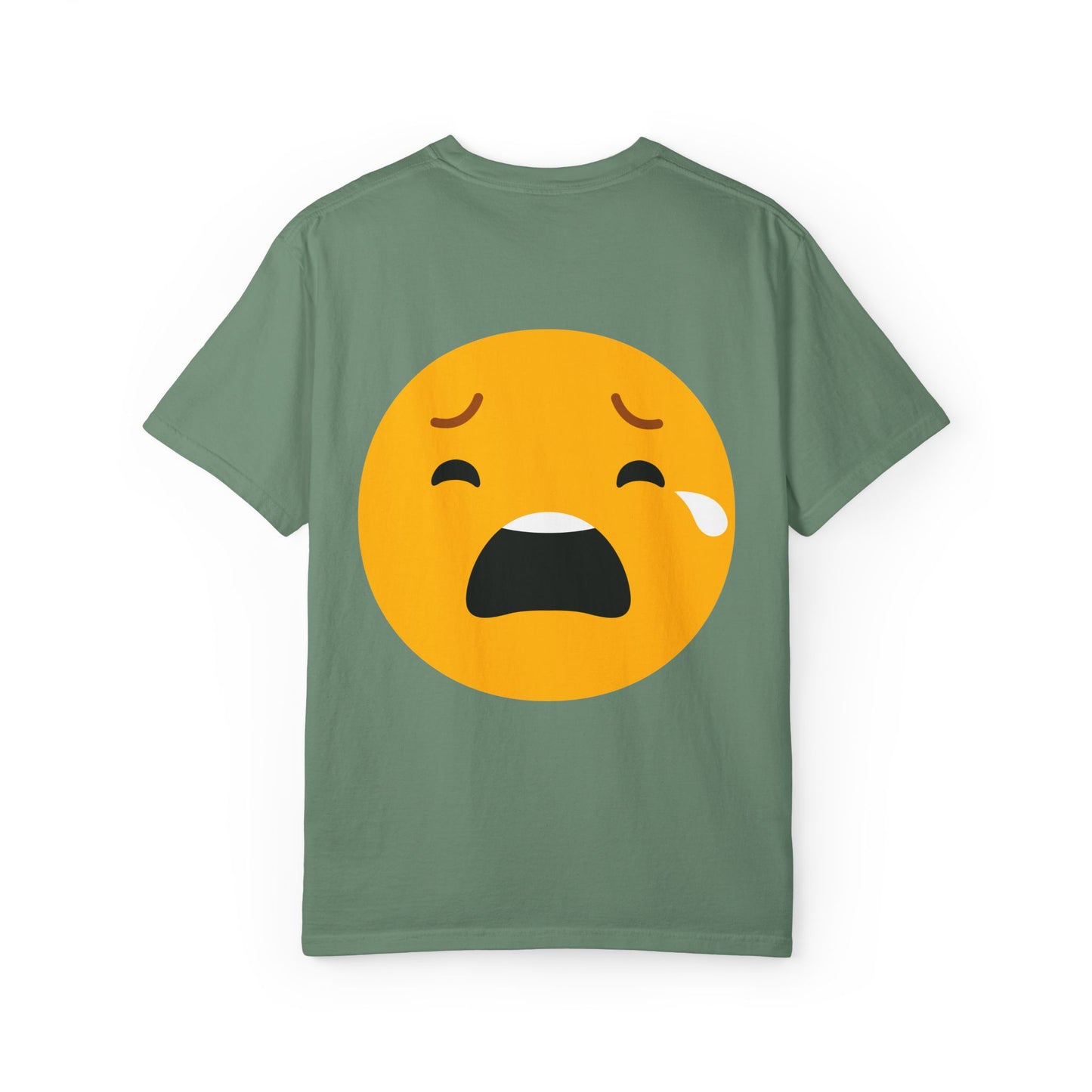 Emotional Support Unisex Tee - Sad Emoji Graphic T-Shirt