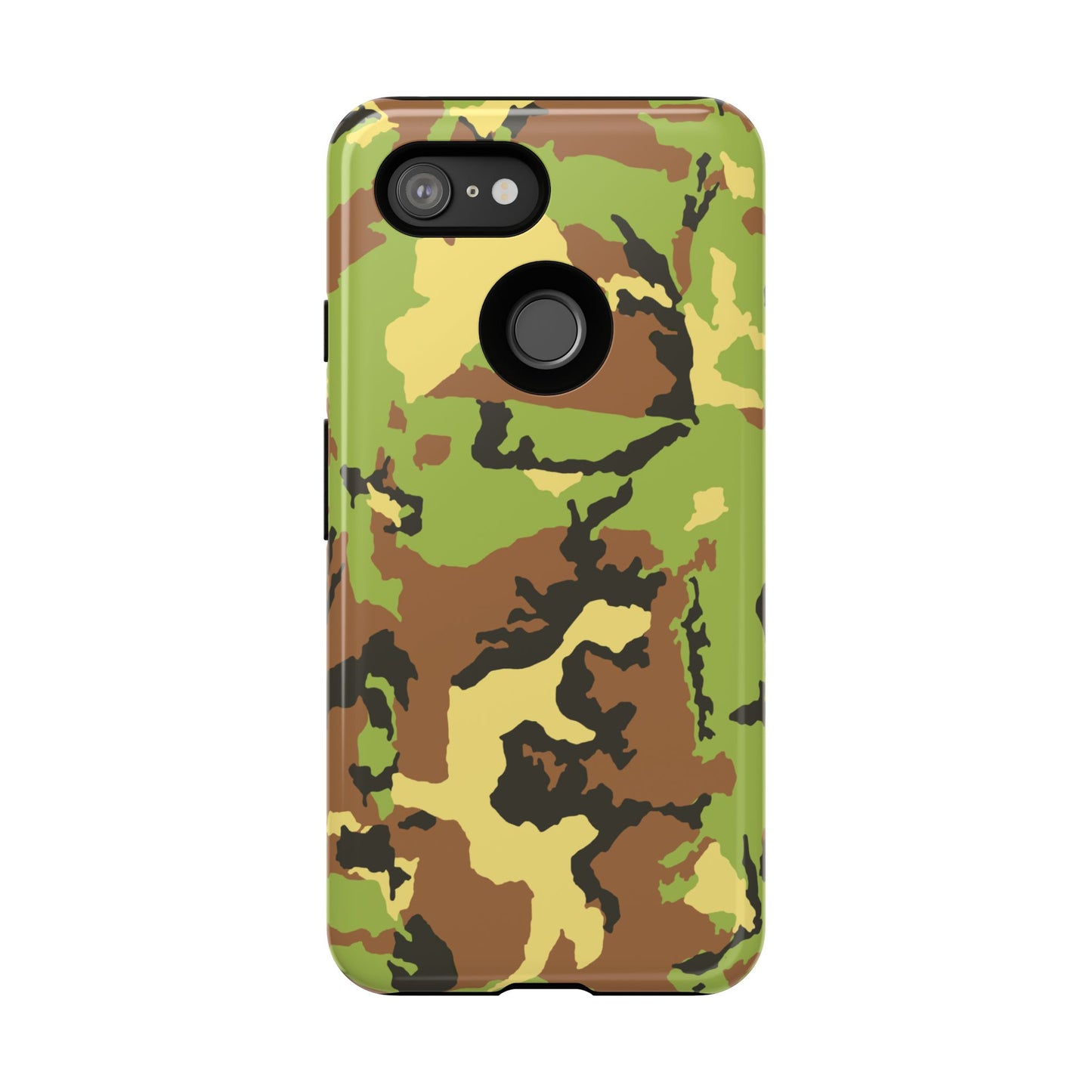 Camo Tough Phone Case - Durable Military Style Cover for Adventure Lovers