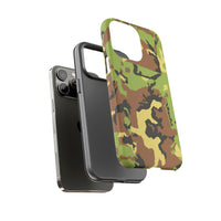 Camo Tough Phone Case - Durable Military Style Cover for Adventure Lovers