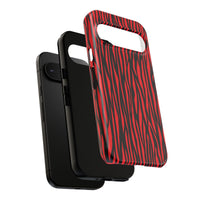 Bold Zebra Print Phone Case - Tough Protection for Trendsetters