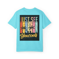 Retro Beach Vibes Unisex T-Shirt, Summer Casual Tee, Gift for Beach Lovers, Vacation Wear, Inspirational Graphic Tee, FUN