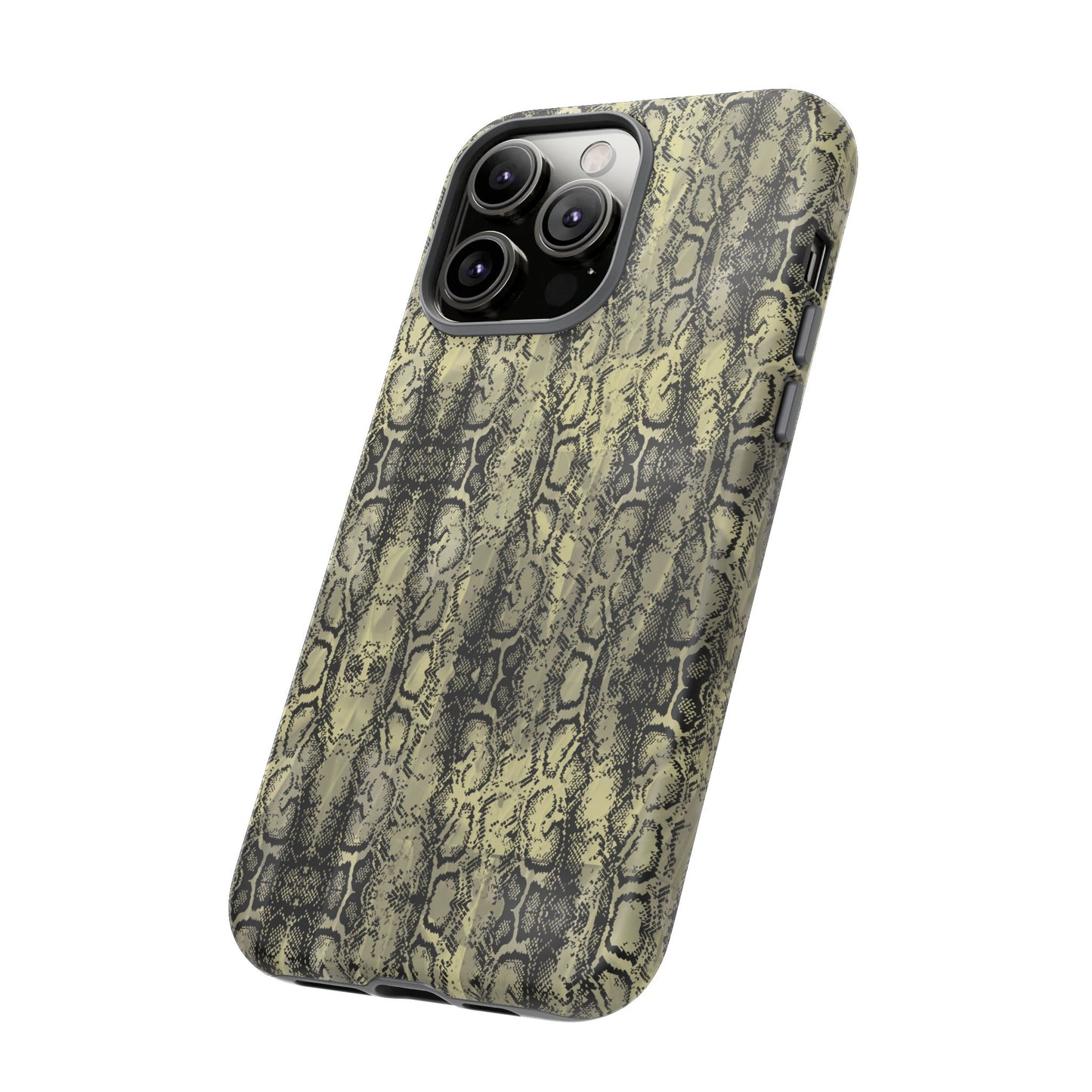 Snake Pattern Phone Case – Tough & Stylish Protection for Your Device  Show off your wild side while keeping your phone protected with this sleek snake pattern case—designed for both fashion and function.