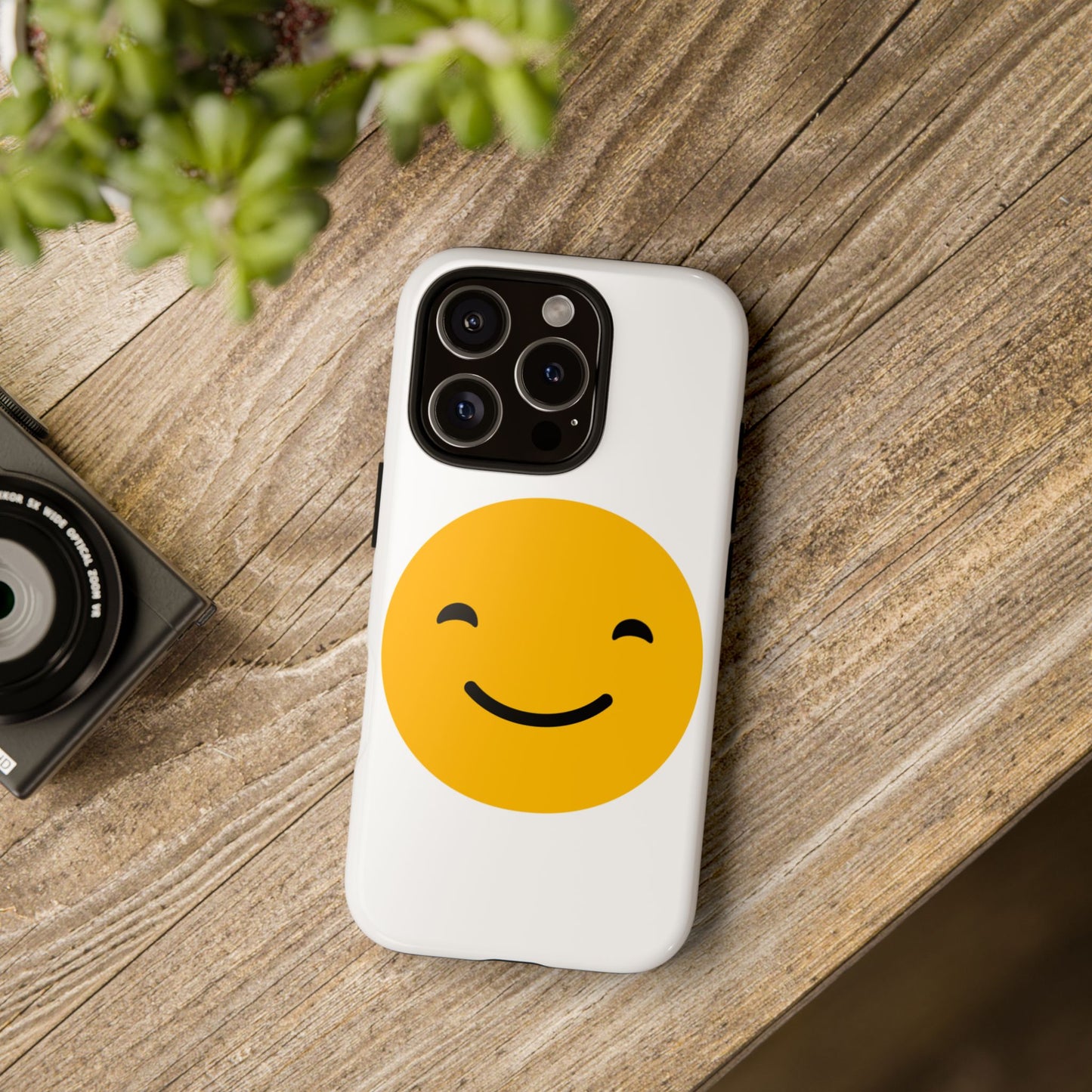 Happy Face Phone Case - Tough and Stylish Protection
