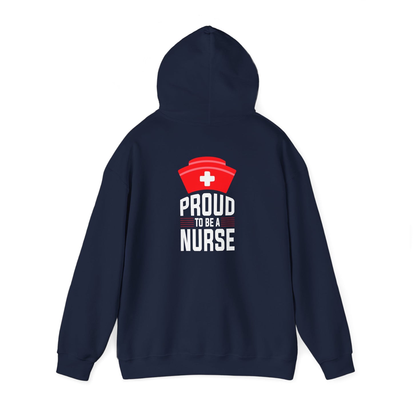 Nurse Life Hoodie - Unisex Heavy Blend™ Sweatshirt with Red Cross Design