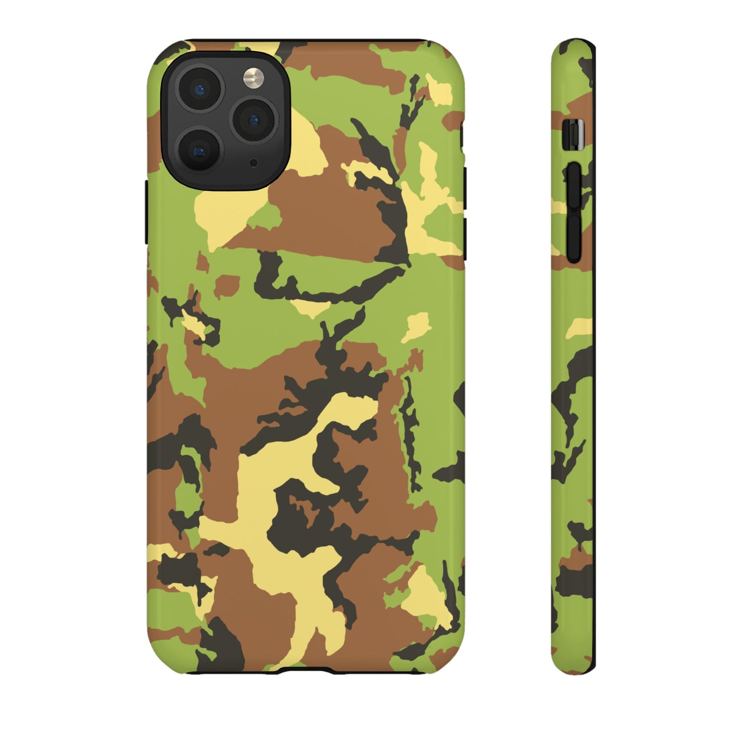 Camo Tough Phone Case - Durable Military Style Cover for Adventure Lovers