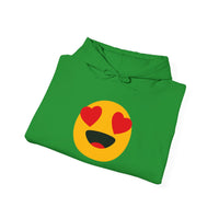 Heart Eyes Emoji Hoodie - Unisex Heavy Blend™ Sweatshirt