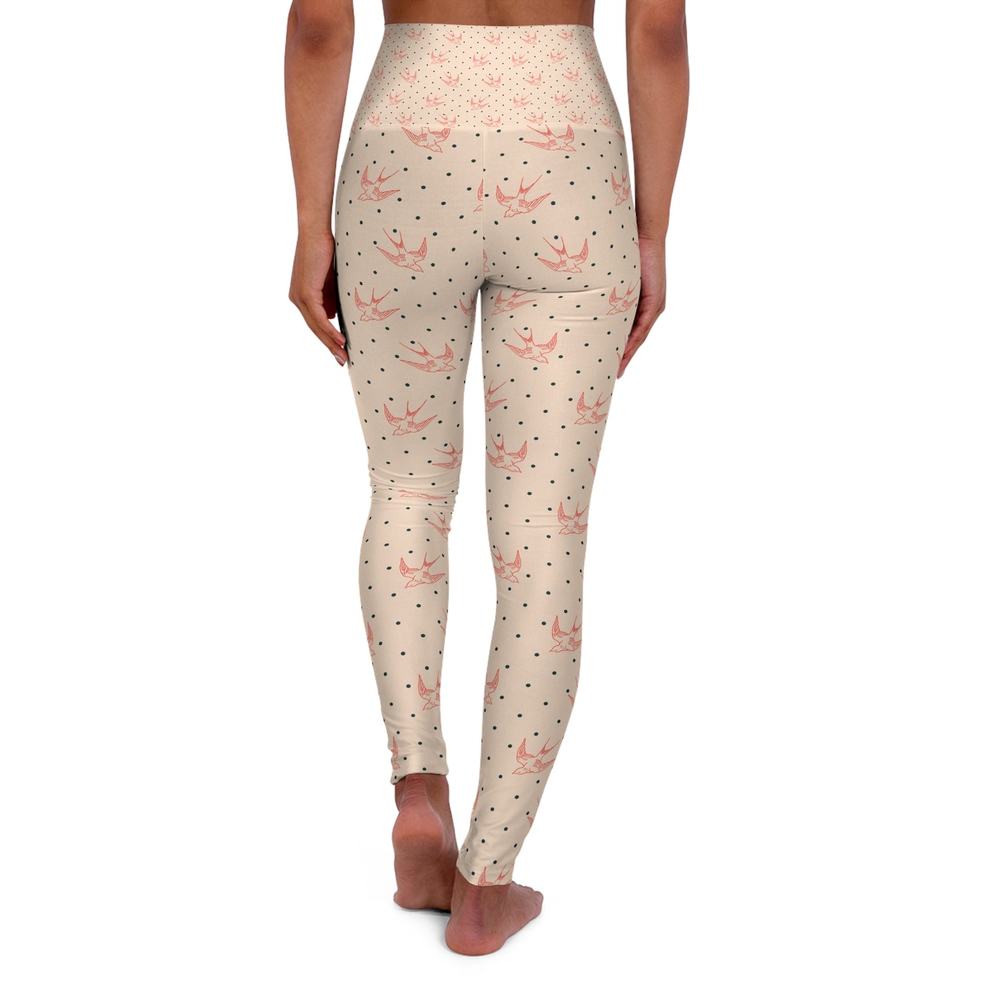 Floral High Waisted Yoga Leggings - Comfortable & Stylish Activewear for Every Workout