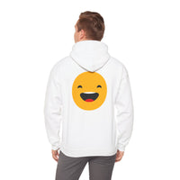 Happy Emoji Unisex Hoodie - Cozy Sweatshirt with Smiley Face Design