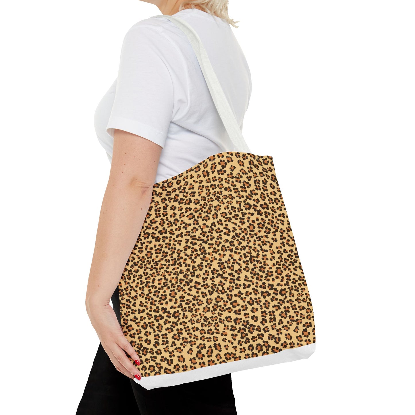 Trendy Leopard Print Tote Bag - Stylish & Versatile Accessory