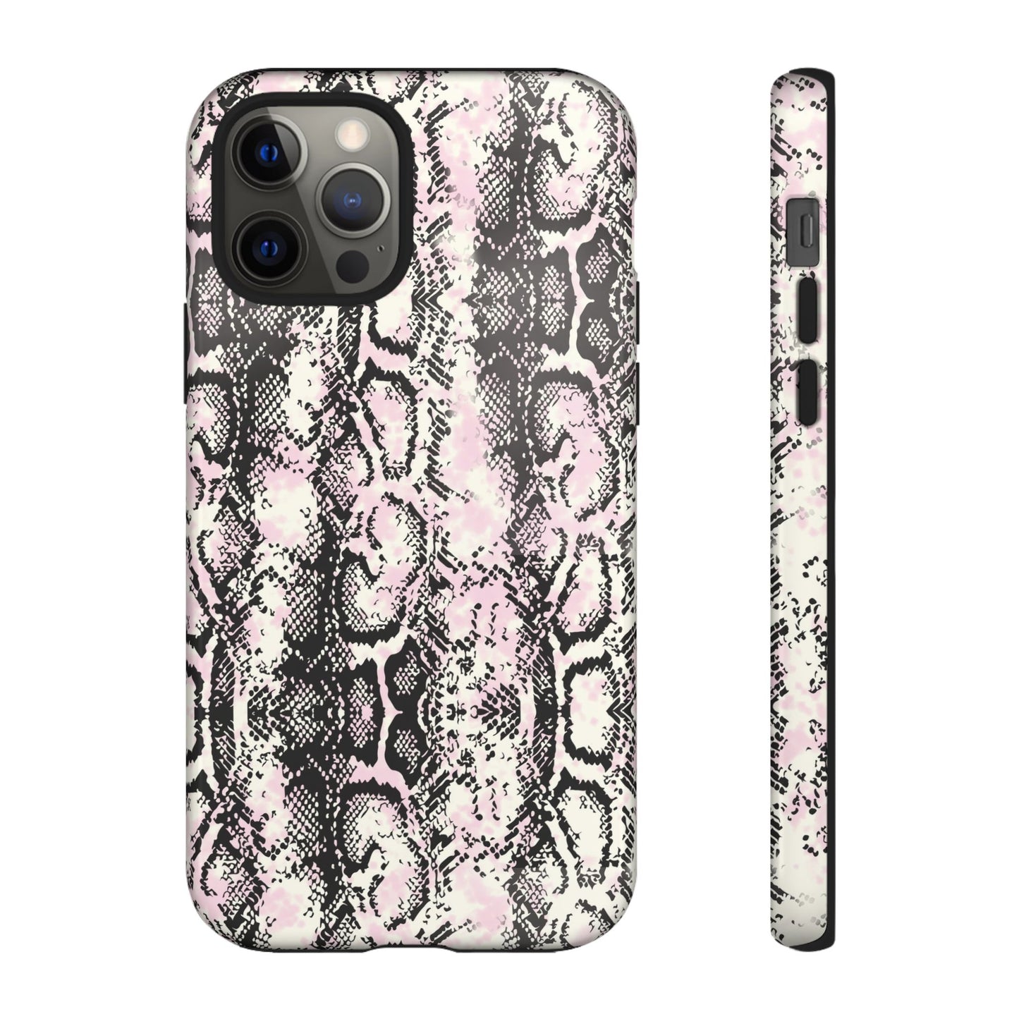 Stylish Snake Print Phone Case - Tough Protection for Trendsetters