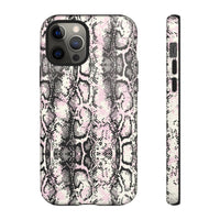 Stylish Snake Print Phone Case - Tough Protection for Trendsetters