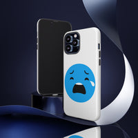 Funny Sad Face Phone Case - Tough and Stylish