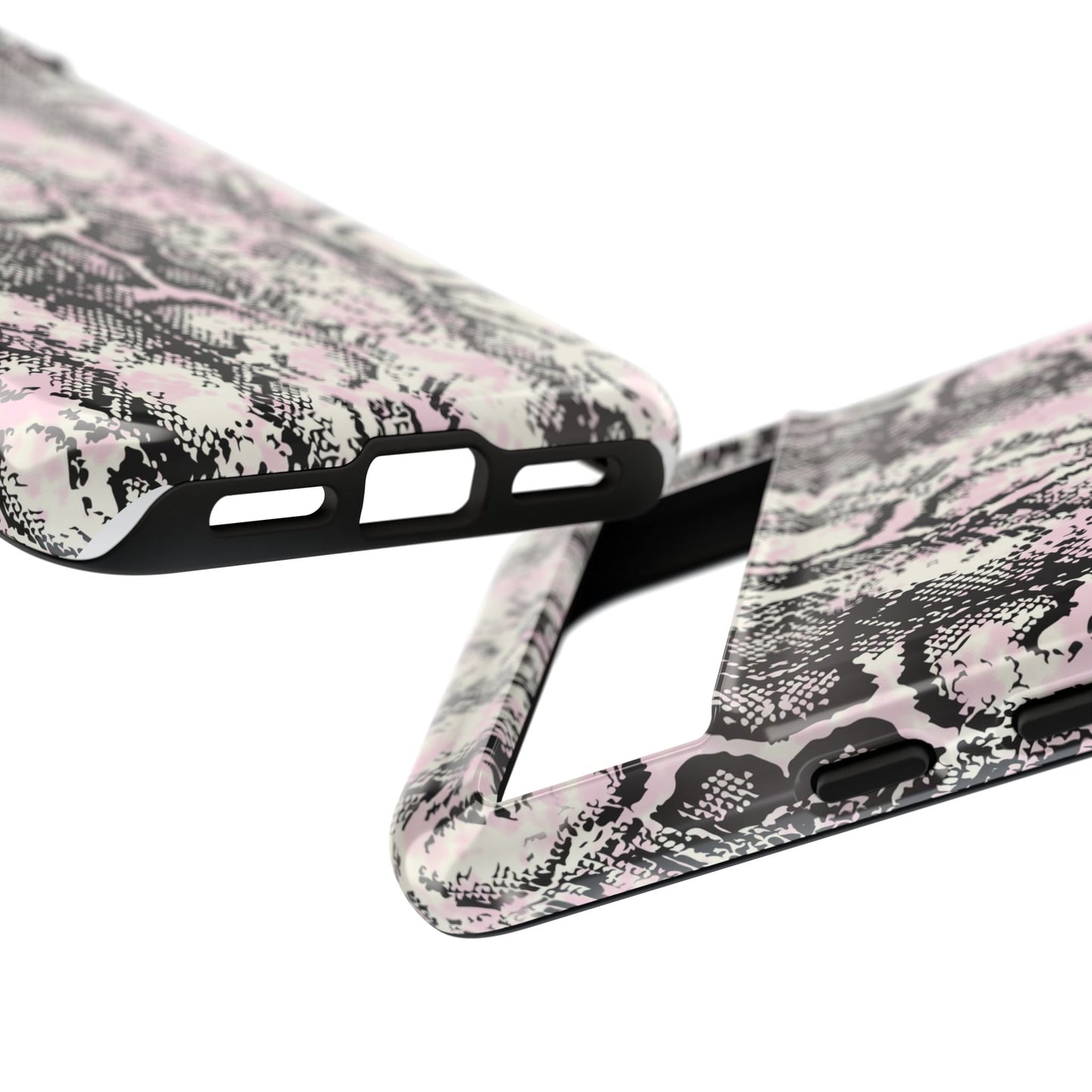Stylish Snake Print Phone Case - Tough Protection for Trendsetters