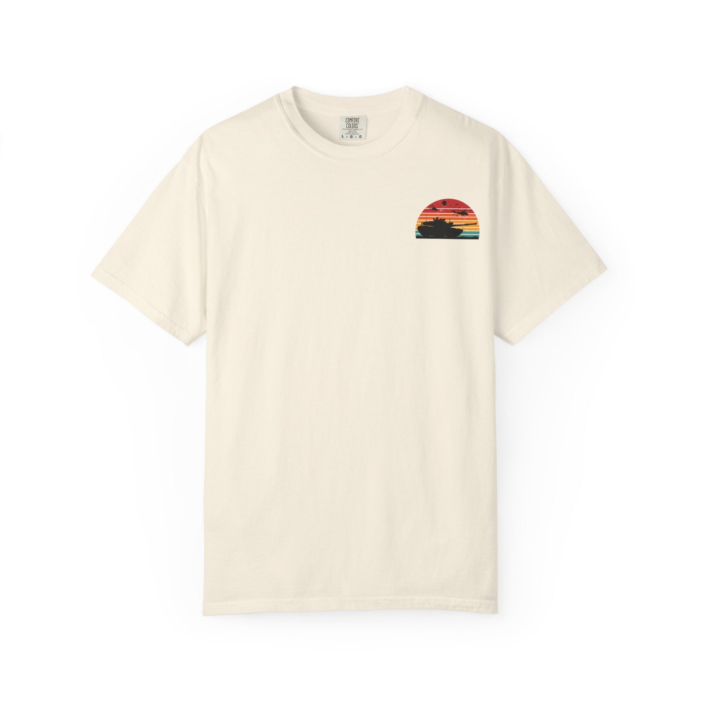 Vintage Sunset Tank Top - Military Inspired Unisex T-Shirt