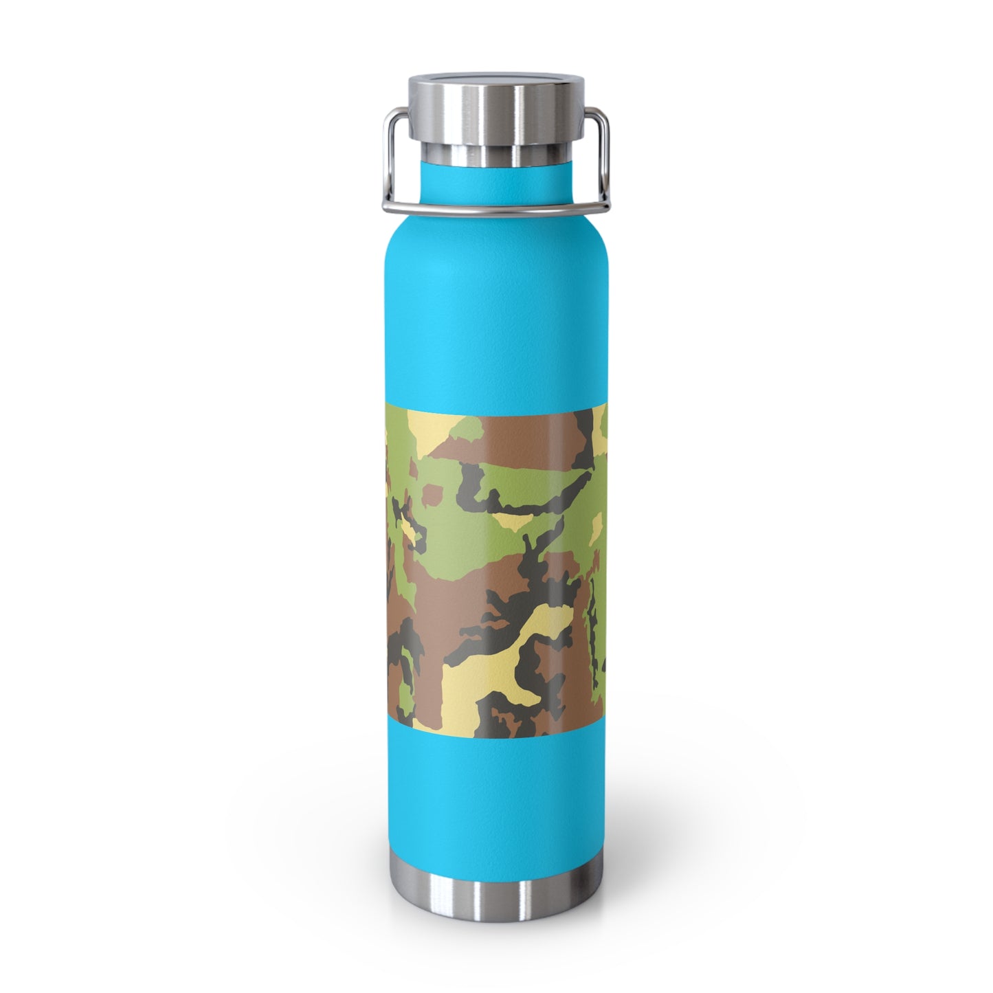 Camouflage Insulated Water Bottle - 22oz Durable Travel Flask