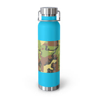 Camouflage Insulated Water Bottle - 22oz Durable Travel Flask