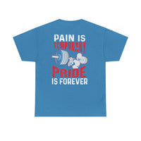 Temporary Pride Unisex Cotton Tee, Fitness Shirt, Apparel, Workout Top,  Gift, Celebration Tee
