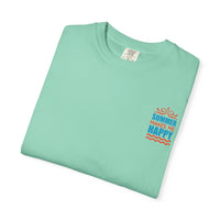 Summer Makes Me Happy T-Shirt, Unisex Summer Tee, Beach Vibes Shirt, Gift for Sun Lovers, Vacation Wear, Relaxed Fit Top