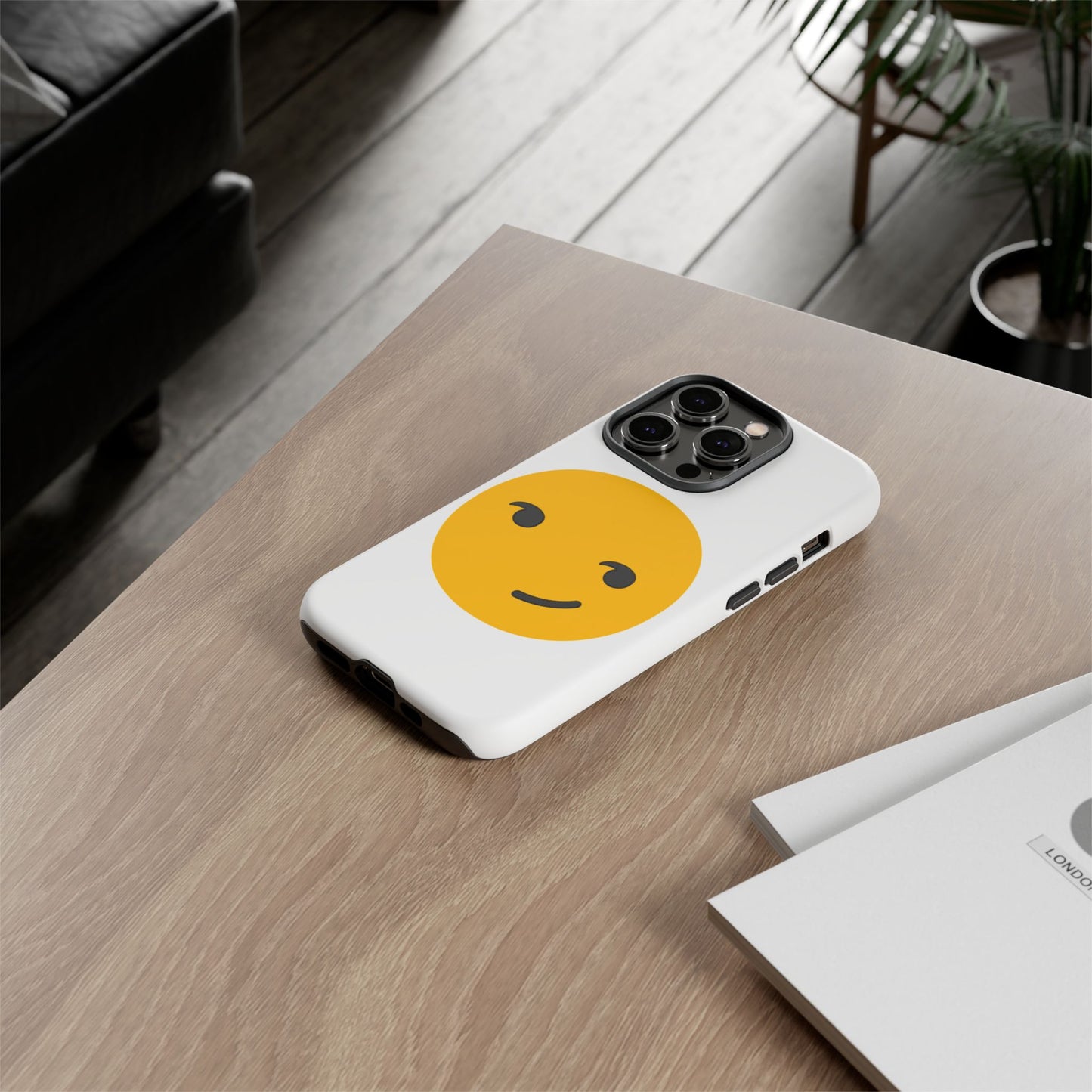 Smiley Face Phone Case - Tough & Stylish Protection