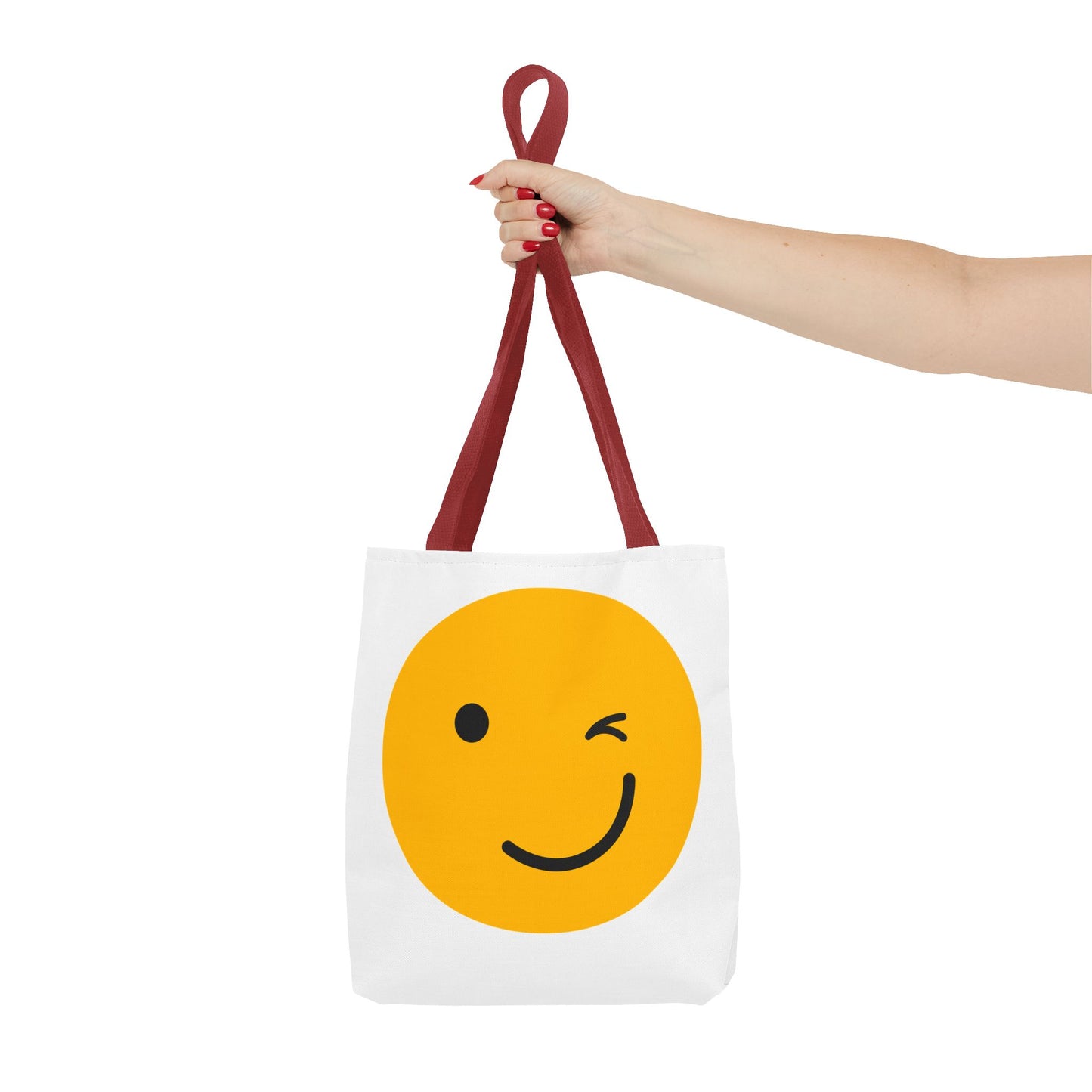 Smiley Face Tote Bag - Fun and Cheerful Everyday Accessory