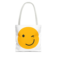 Smiley Face Tote Bag - Fun and Cheerful Everyday Accessory