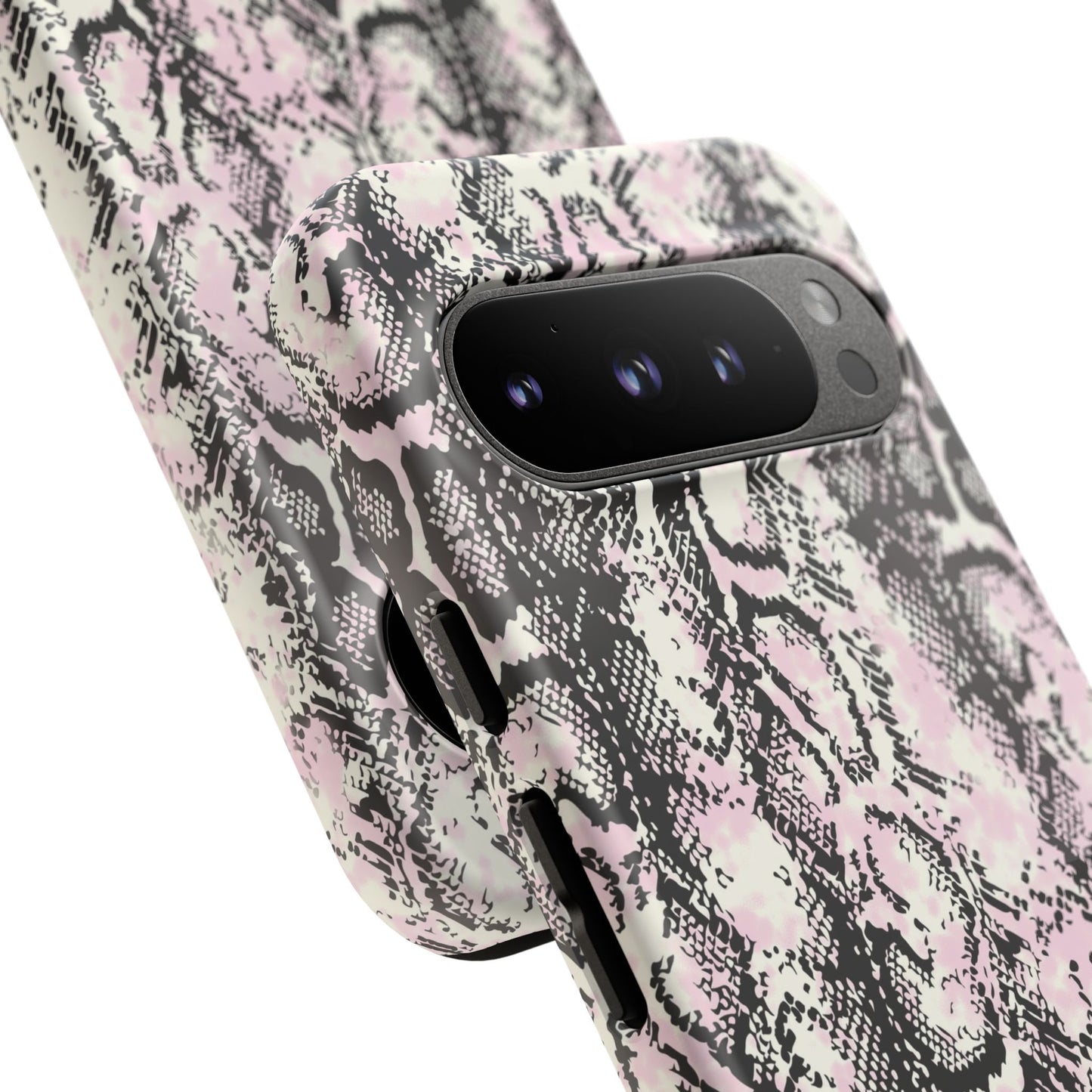 Stylish Snake Print Phone Case - Tough Protection for Trendsetters