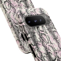 Stylish Snake Print Phone Case - Tough Protection for Trendsetters