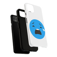 Funny Sad Face Phone Case - Tough and Stylish