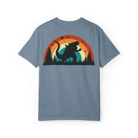 Retro Sunset Dinosaur Unisex T-Shirt