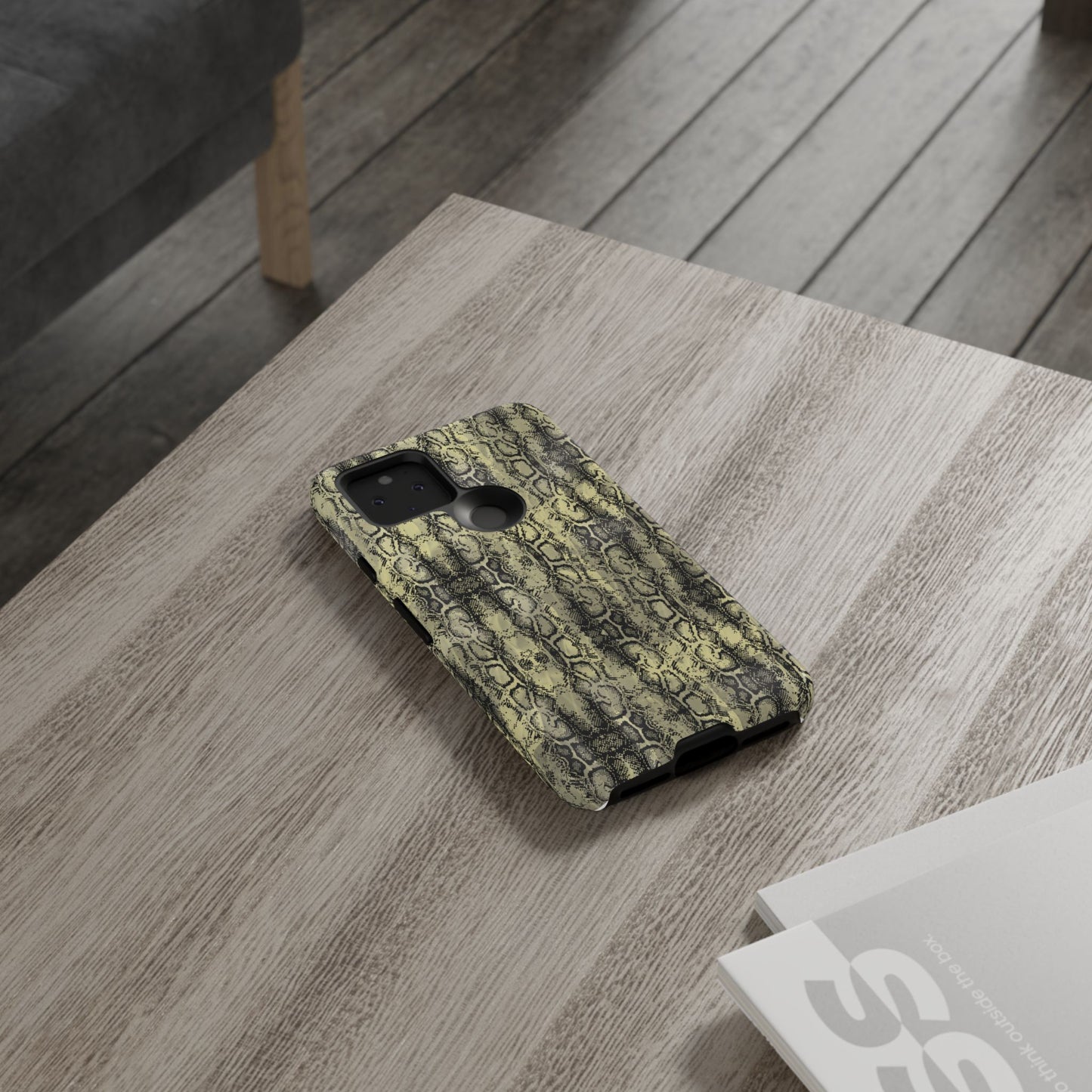 Snake Pattern Phone Case – Tough & Stylish Protection for Your Device  Show off your wild side while keeping your phone protected with this sleek snake pattern case—designed for both fashion and function.