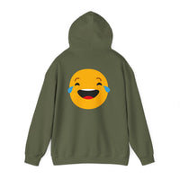 Funny Emoji Hooded Sweatshirt - Unisex Heavy Blend™