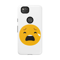 Emotional Tough Case – Sad Emoji Phone Case for Supportive Gifts