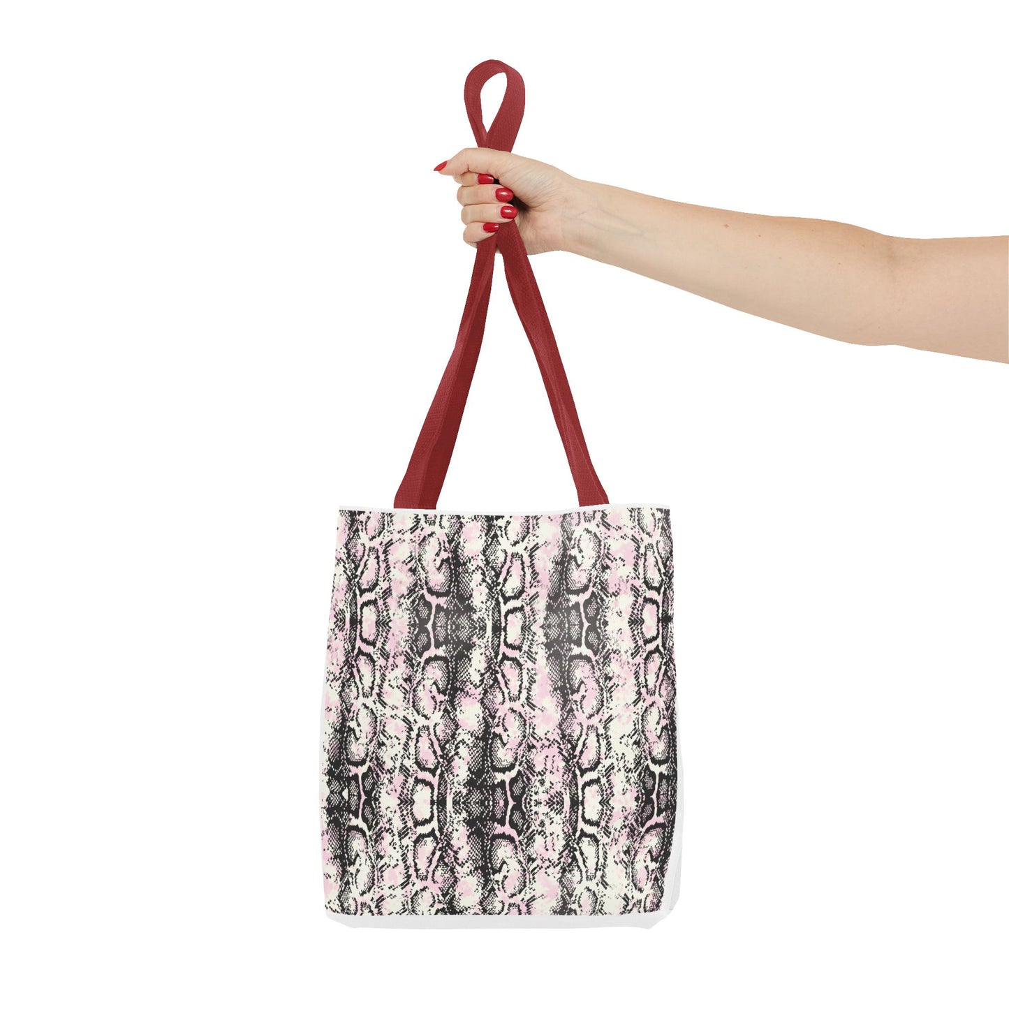 Elegant Python Print Tote Bag - Stylish and Trendy Carryall for Everyday Use