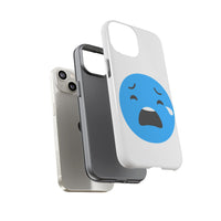 Funny Sad Face Phone Case - Tough and Stylish