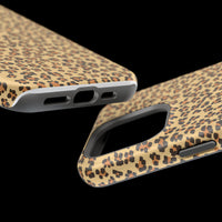 Leopard Print Magnetic Tough Case for iPhone – Bold Style, Rugged Protection  Make a fierce statement while keeping your iPhone safe with this stylish and durable magnetic tough case featuring a trendy leopard print design.