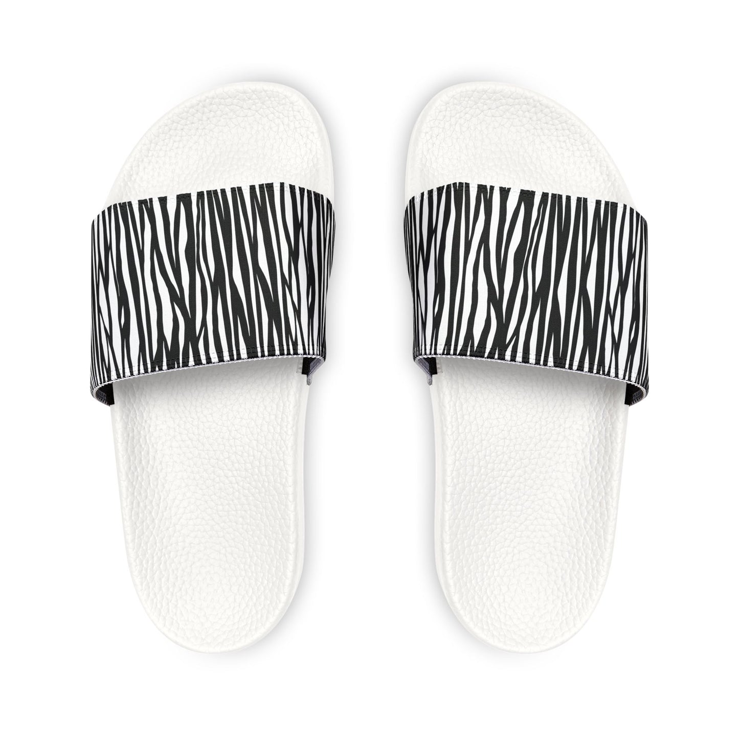 Zebra Print Sandals - Stylish, Versatile Shoes for Summer, Beach Days, Casual Outings, Gifts for Him, Outdoor Adventures