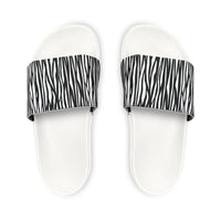 Zebra Print Sandals - Stylish, Versatile Shoes for Summer, Beach Days, Casual Outings, Gifts for Him, Outdoor Adventures