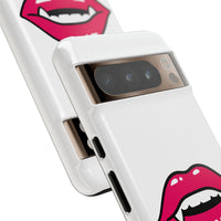 Vampire Mouth Phone Case - Tough Cases for Halloween, Gift for Spooky Lovers, Quirky Phone Accessories, Fun Tech Gear