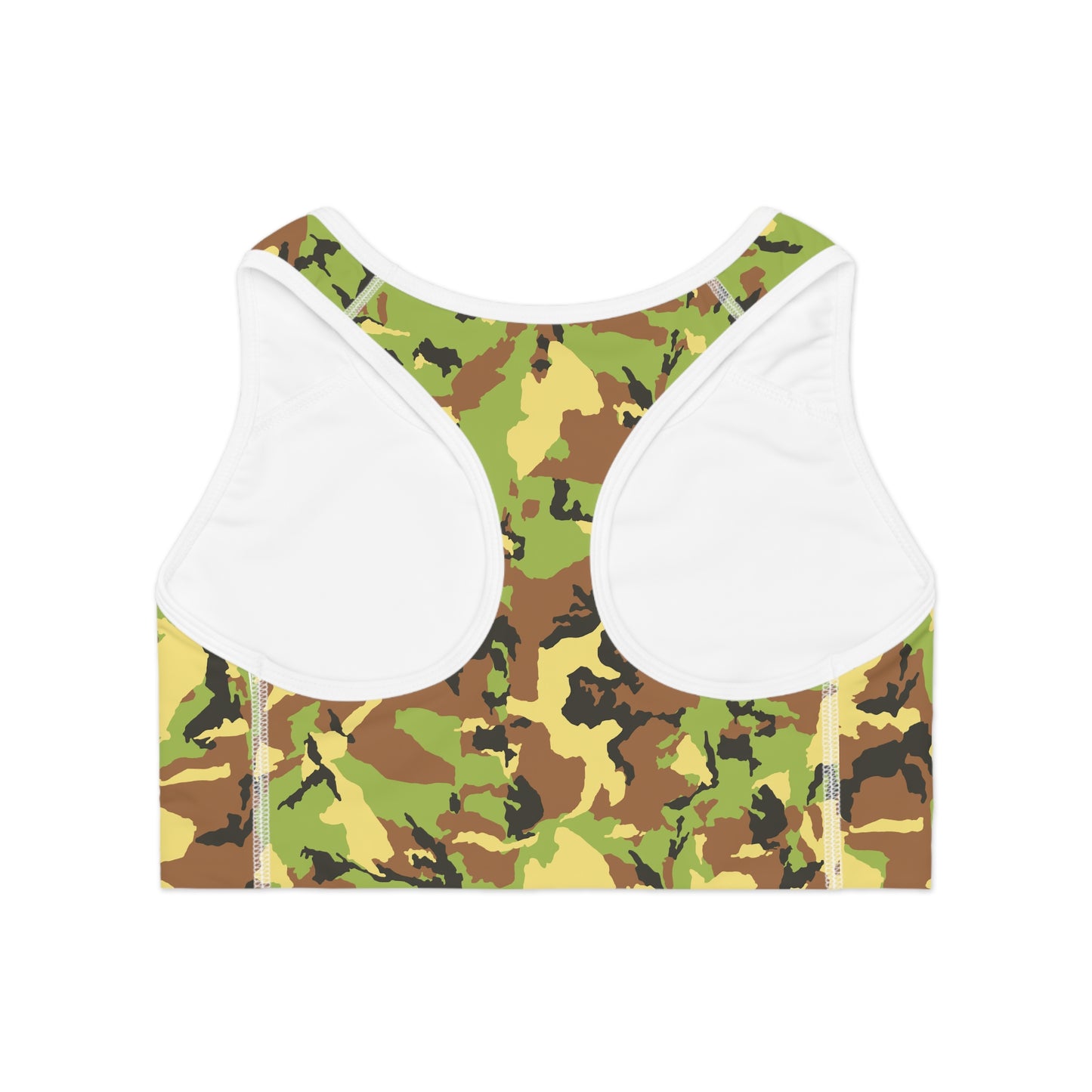 Stylish Camo Sports Bra for Active Women