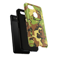 Camo Tough Phone Case - Durable Military Style Cover for Adventure Lovers