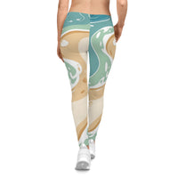 Coastal Waves Leggings