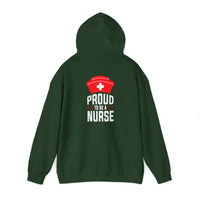 Nurse Life Hoodie - Unisex Heavy Blend™ Sweatshirt with Red Cross Design