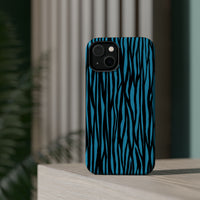 Zebra Print Magnetic Tough Case for iPhone - Durable & Stylish Phone Protection
