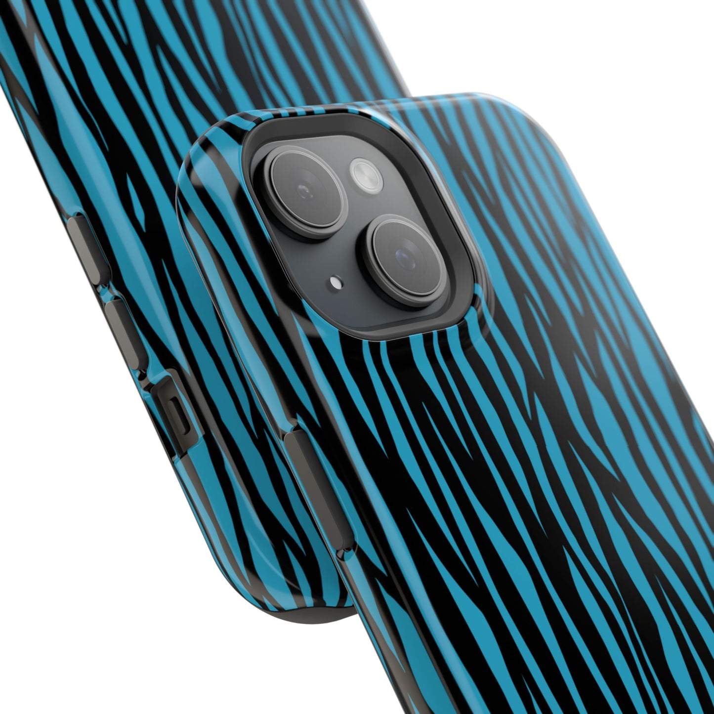 Zebra Print Magnetic Tough Case for iPhone - Durable & Stylish Phone Protection