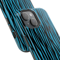 Zebra Print Magnetic Tough Case for iPhone - Durable & Stylish Phone Protection