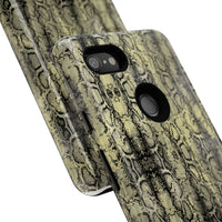 Snake Pattern Phone Case – Tough & Stylish Protection for Your Device  Show off your wild side while keeping your phone protected with this sleek snake pattern case—designed for both fashion and function.
