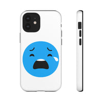 Funny Sad Face Phone Case - Tough and Stylish