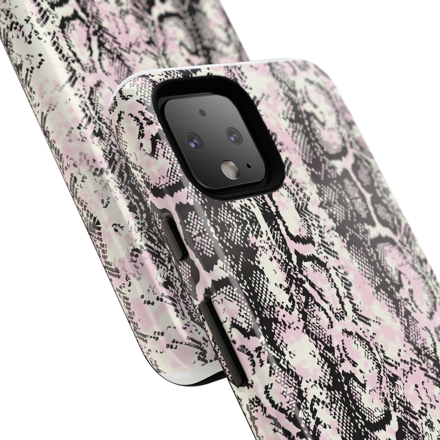 Stylish Snake Print Phone Case – Trendy Design, Tough Protection  Make a bold fashion statement while keeping your phone safe with this sleek and durable snake print case.