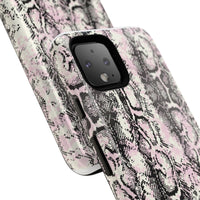Stylish Snake Print Phone Case – Trendy Design, Tough Protection  Make a bold fashion statement while keeping your phone safe with this sleek and durable snake print case.