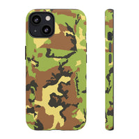 Camo Tough Phone Case - Durable Military Style Cover for Adventure Lovers